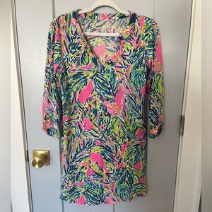 Lilly Pulizter Rossmore V-Neck Dress